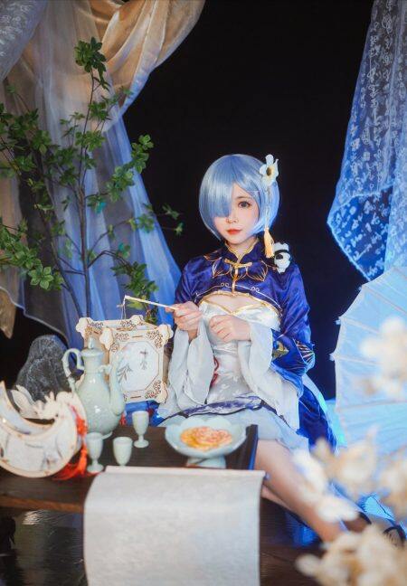 《re:从零开始的异世界生活》雷姆cosplay