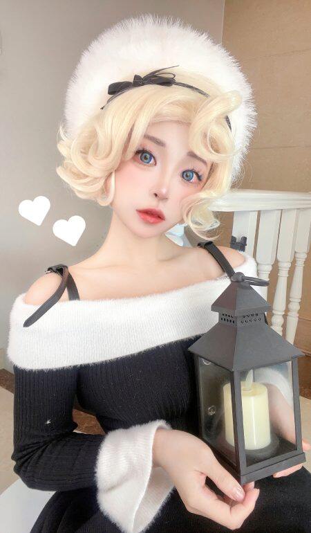 《冲呀饼干人王国 》冰霜女王cosplay