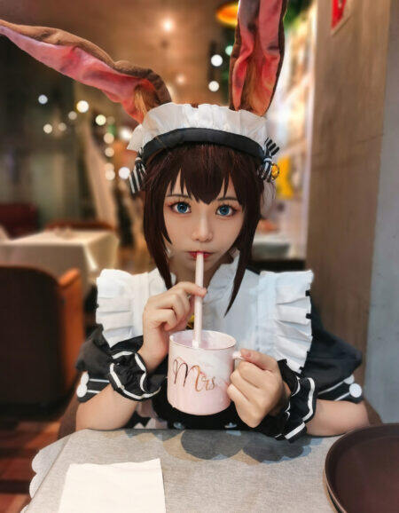 《明日方舟》 阿米娅 女仆cosplay