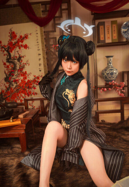《蔚蓝档案》妃咲cosplay