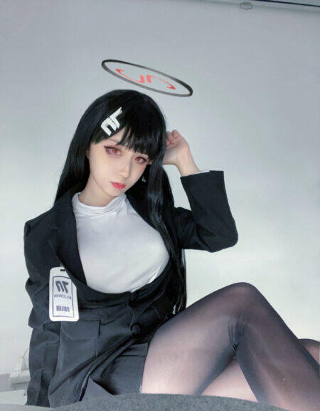 《蔚蓝档案》调月莉音cosplay