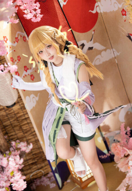 《学园偶像大师》藤田琴音cosplay