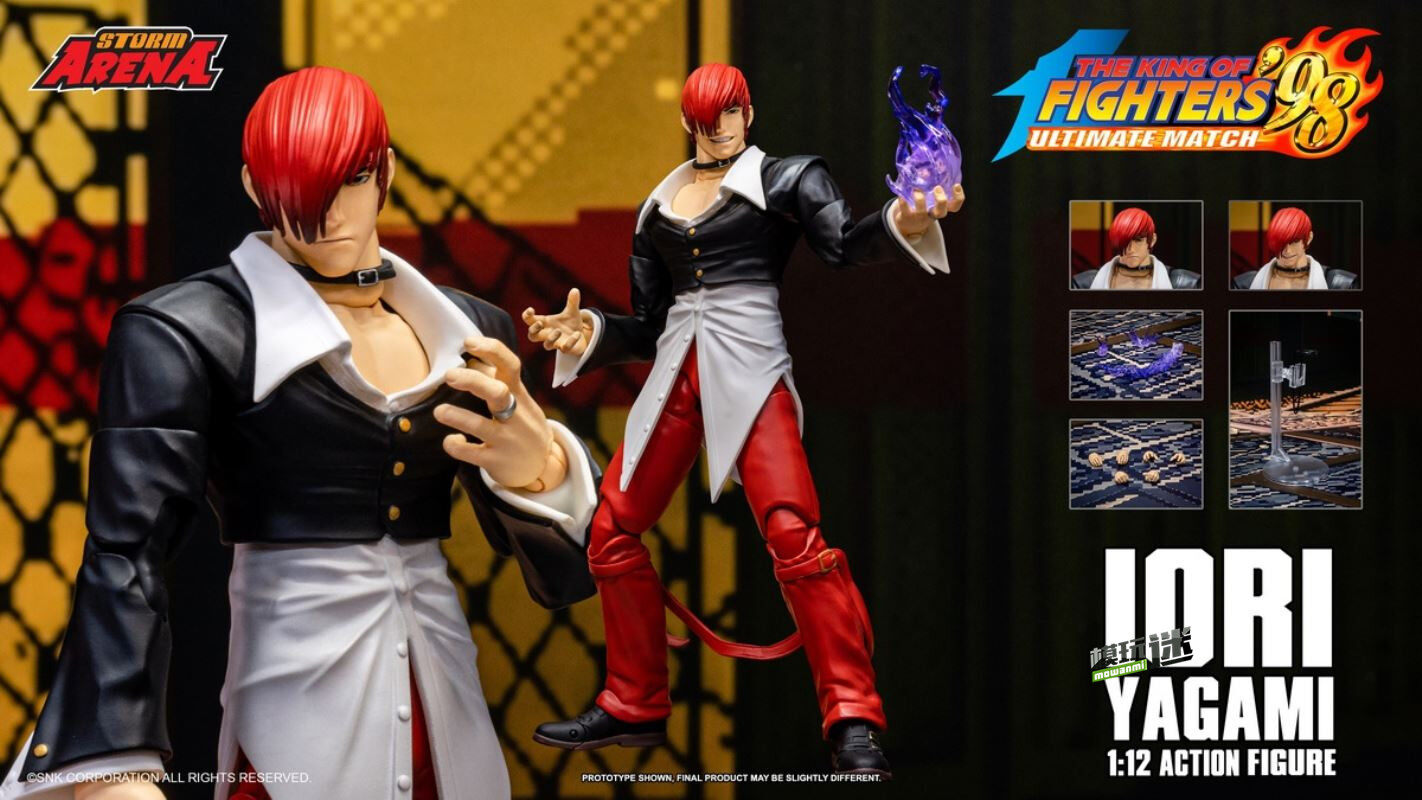 Storm Collectibles推出《拳皇98UM》八神庵 1/12可动人偶-MOKIHUB