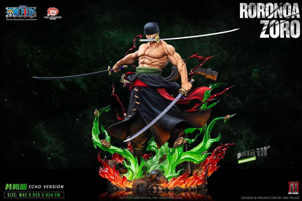 集美殿堂推出《海贼王》罗罗诺亚·佐罗1/6雕像-MOKIHUB