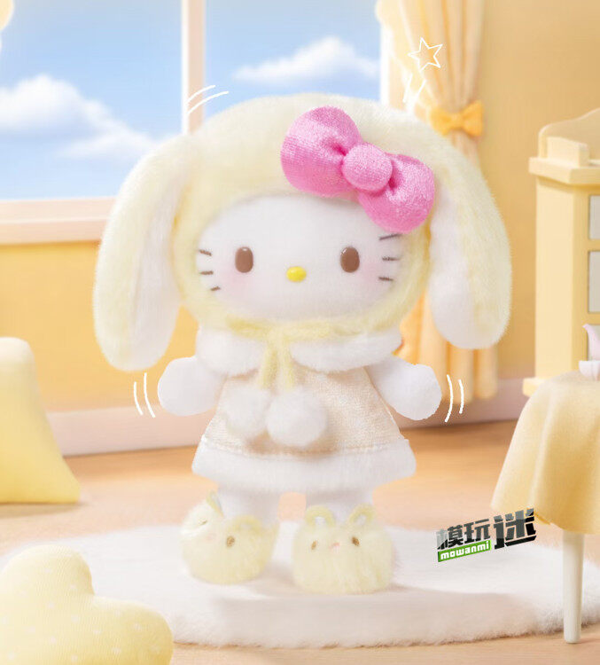 TOPTOY推出“HelloKitty垂耳免系列”毛绒挂饰盲盒-MOKIHUB
