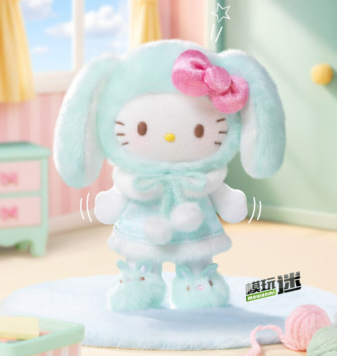 TOPTOY推出“HelloKitty垂耳免系列”毛绒挂饰盲盒-MOKIHUB