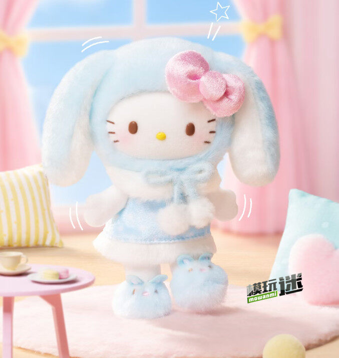 TOPTOY推出“HelloKitty垂耳免系列”毛绒挂饰盲盒-MOKIHUB