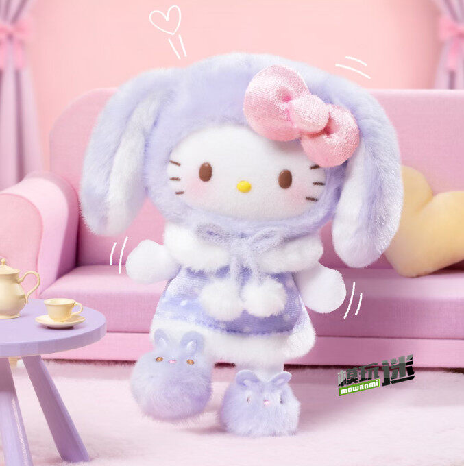 TOPTOY推出“HelloKitty垂耳免系列”毛绒挂饰盲盒-MOKIHUB
