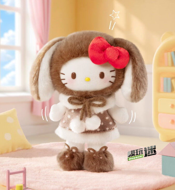 TOPTOY推出“HelloKitty垂耳免系列”毛绒挂饰盲盒-MOKIHUB