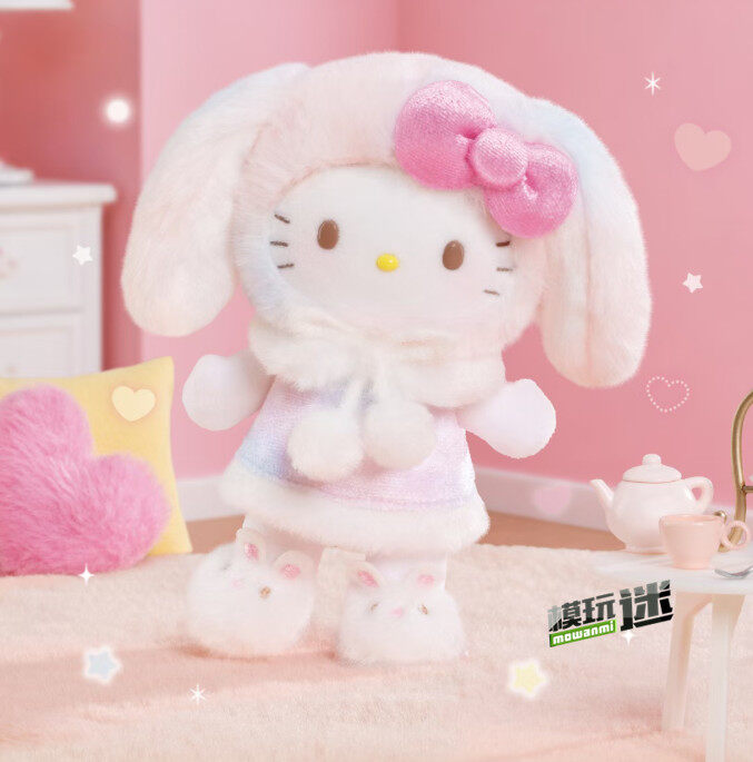 TOPTOY推出“HelloKitty垂耳免系列”毛绒挂饰盲盒-MOKIHUB