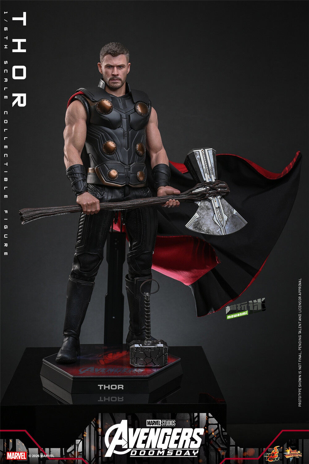 Hot Toys推出MMS919《复仇者联盟5：毁灭之日》雷神 1/6可动人偶-MOKIHUB