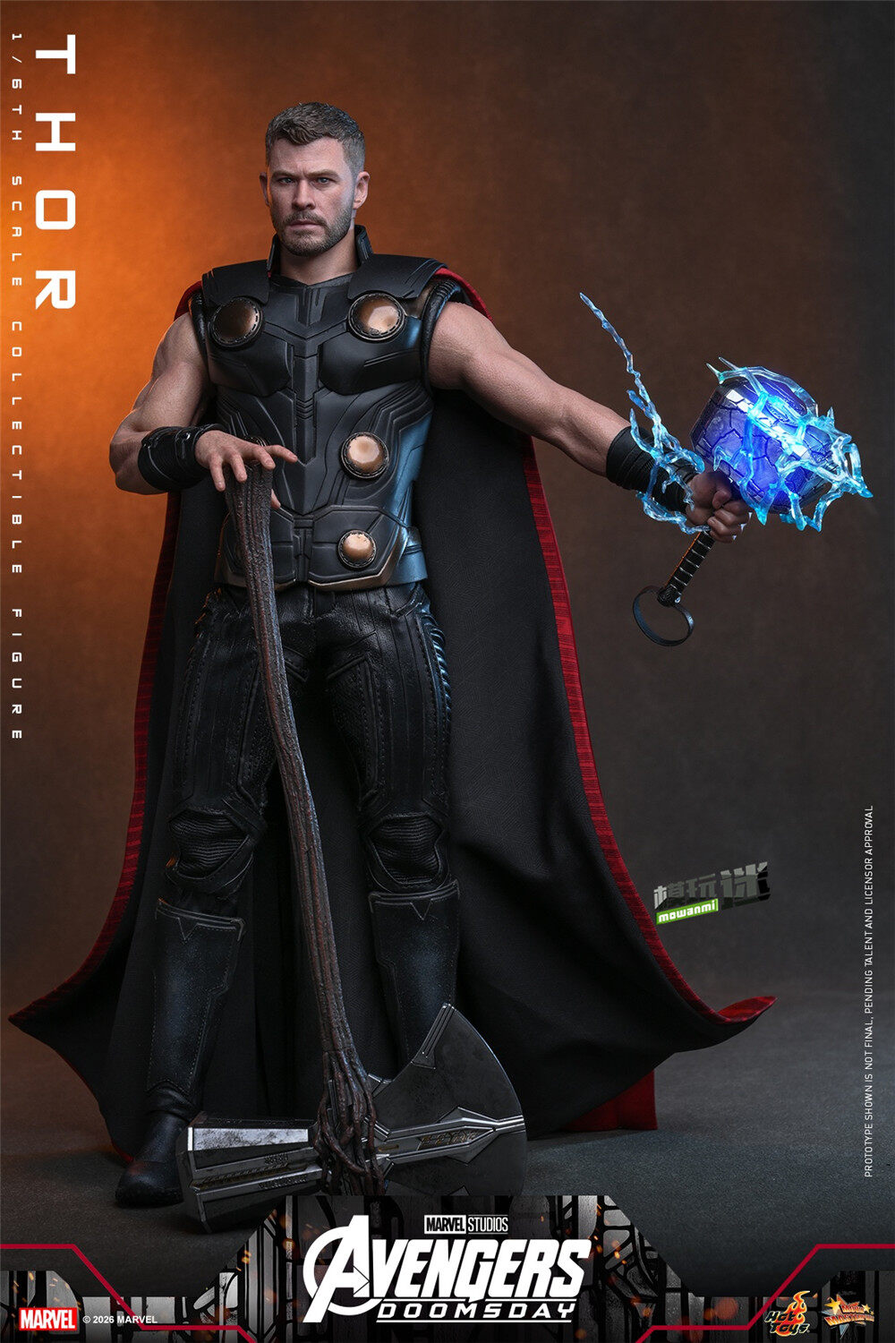 Hot Toys推出MMS919《复仇者联盟5：毁灭之日》雷神 1/6可动人偶-MOKIHUB
