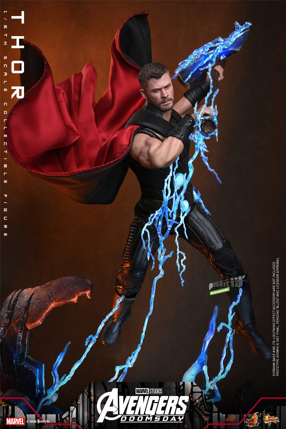 Hot Toys推出MMS919《复仇者联盟5：毁灭之日》雷神 1/6可动人偶-MOKIHUB