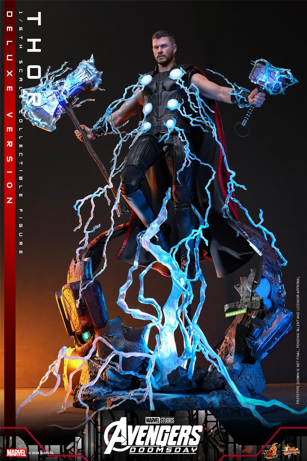 Hot Toys推出MMS919《复仇者联盟5：毁灭之日》雷神 1/6可动人偶-MOKIHUB
