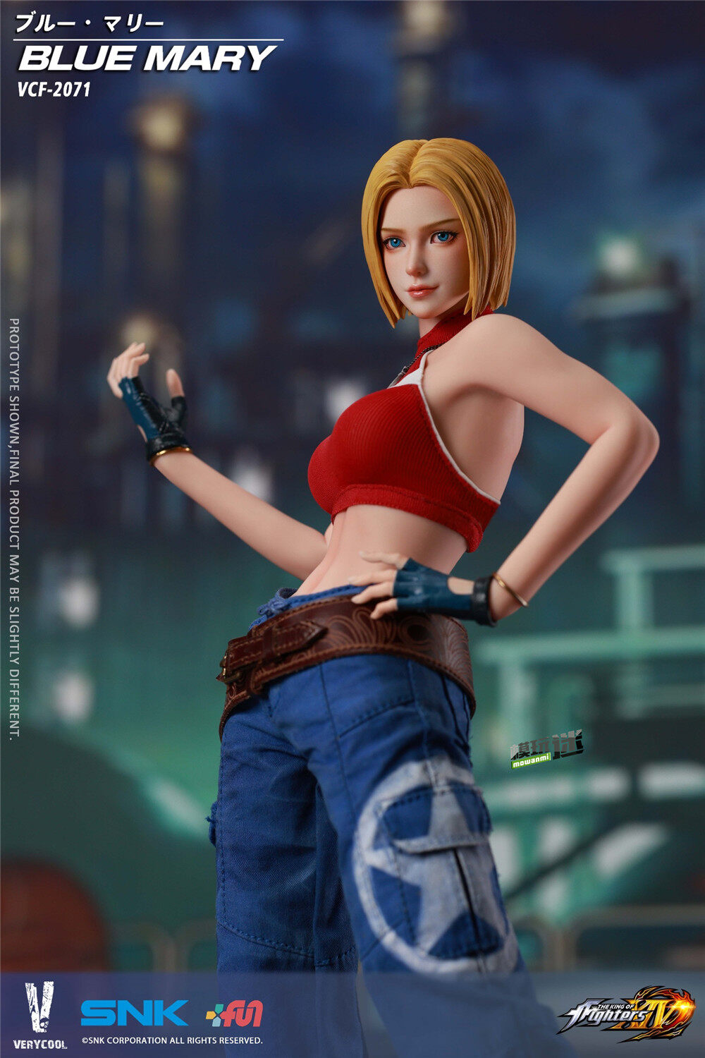VERYCOOL MODEL推出VCF-2071《拳皇14》布鲁·玛丽 1/6可动人偶-MOKIHUB