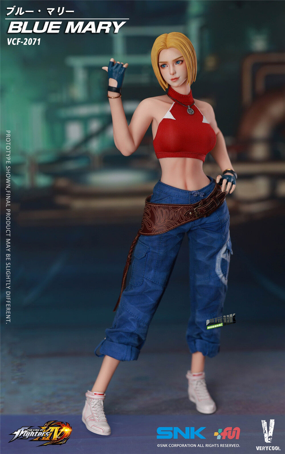 VERYCOOL MODEL推出VCF-2071《拳皇14》布鲁·玛丽 1/6可动人偶-MOKIHUB