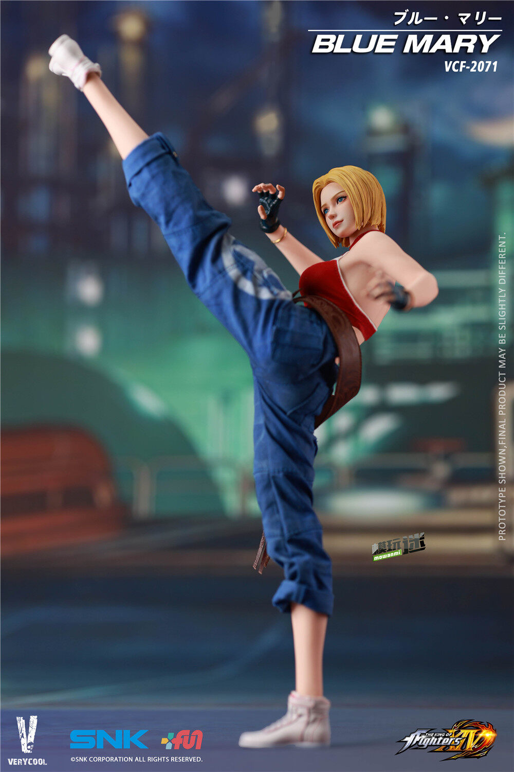VERYCOOL MODEL推出VCF-2071《拳皇14》布鲁·玛丽 1/6可动人偶-MOKIHUB