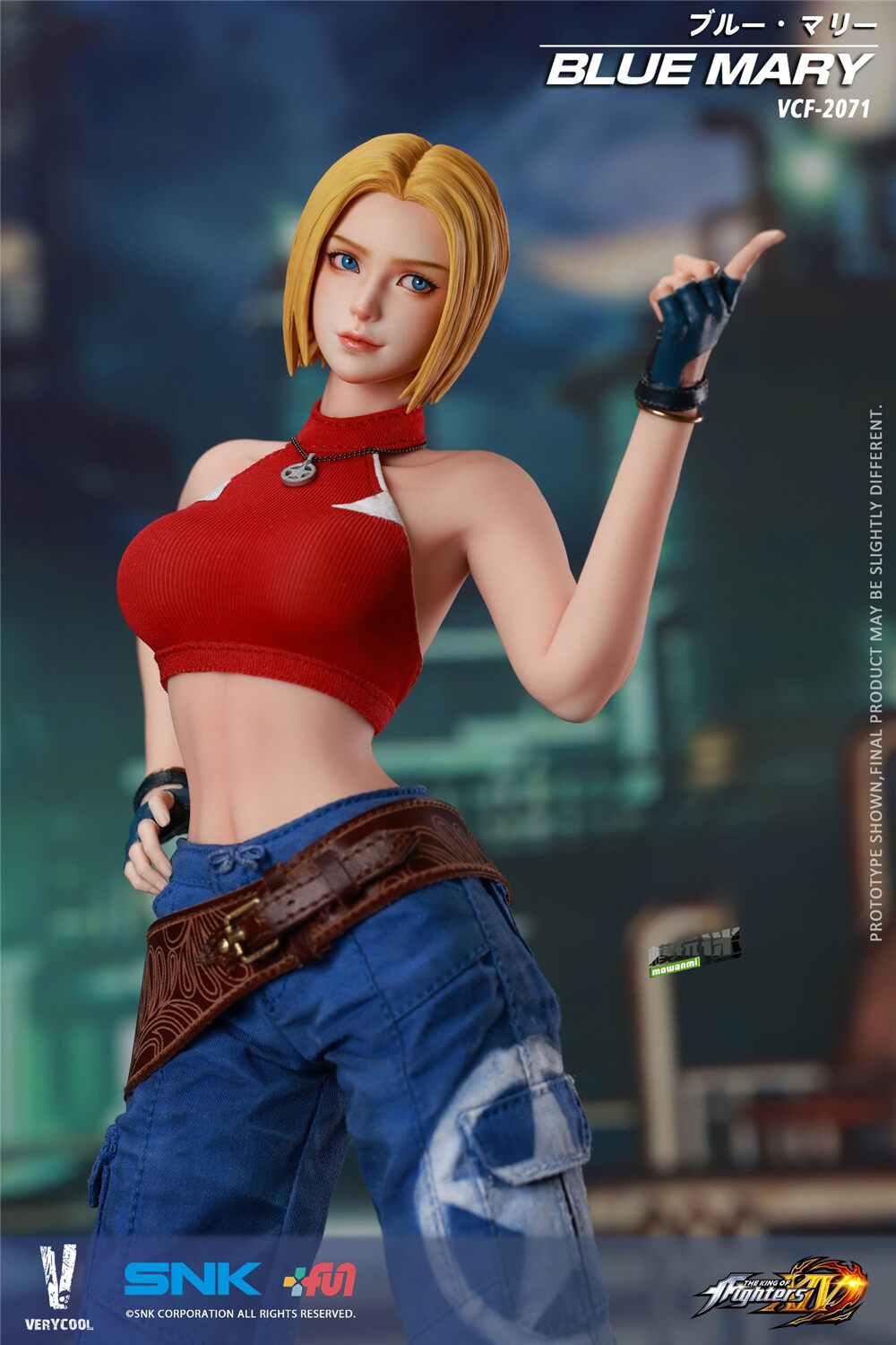 VERYCOOL MODEL推出VCF-2071《拳皇14》布鲁·玛丽 1/6可动人偶-MOKIHUB