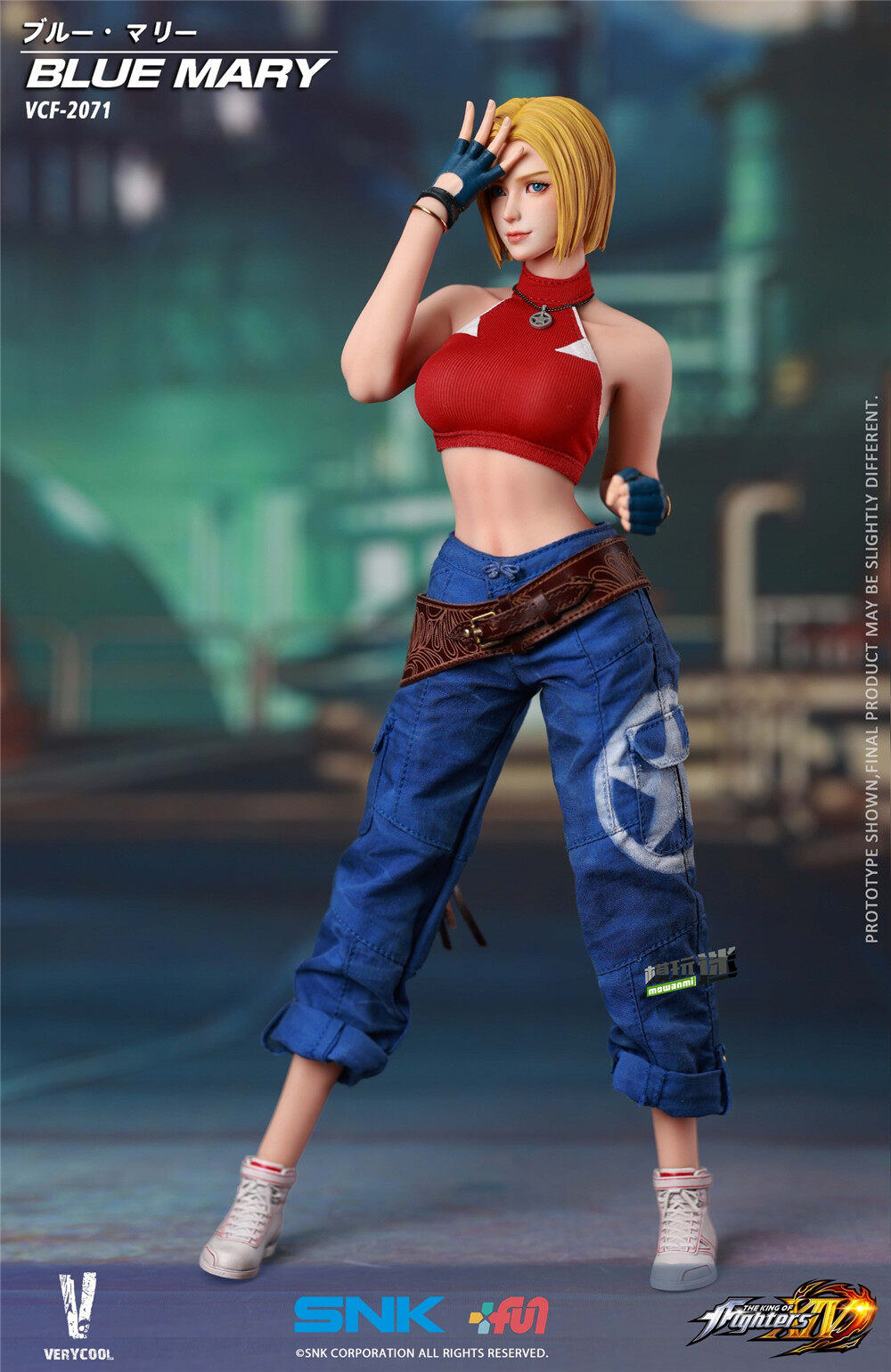VERYCOOL MODEL推出VCF-2071《拳皇14》布鲁·玛丽 1/6可动人偶-MOKIHUB