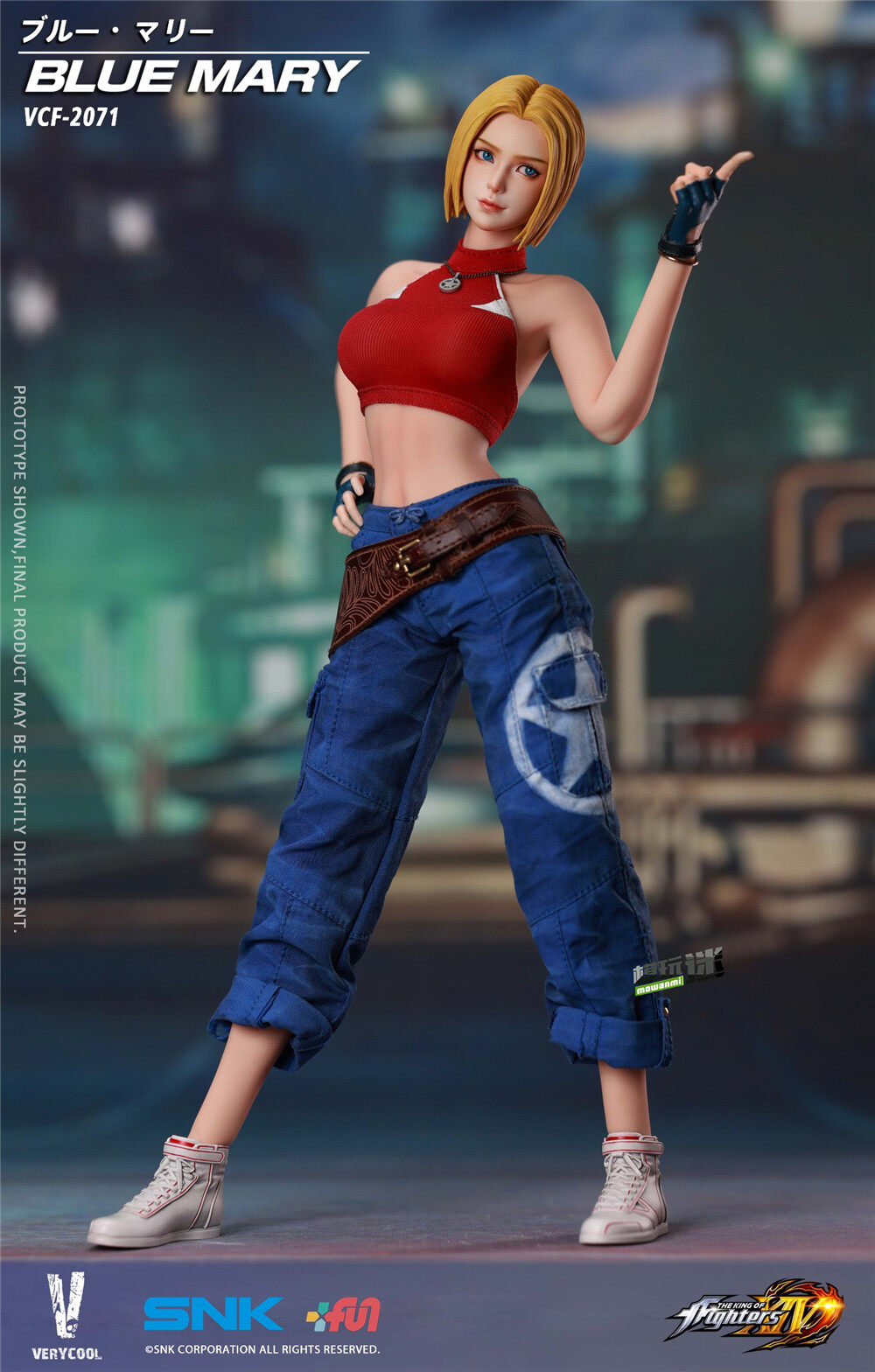 VERYCOOL MODEL推出VCF-2071《拳皇14》布鲁·玛丽 1/6可动人偶-MOKIHUB