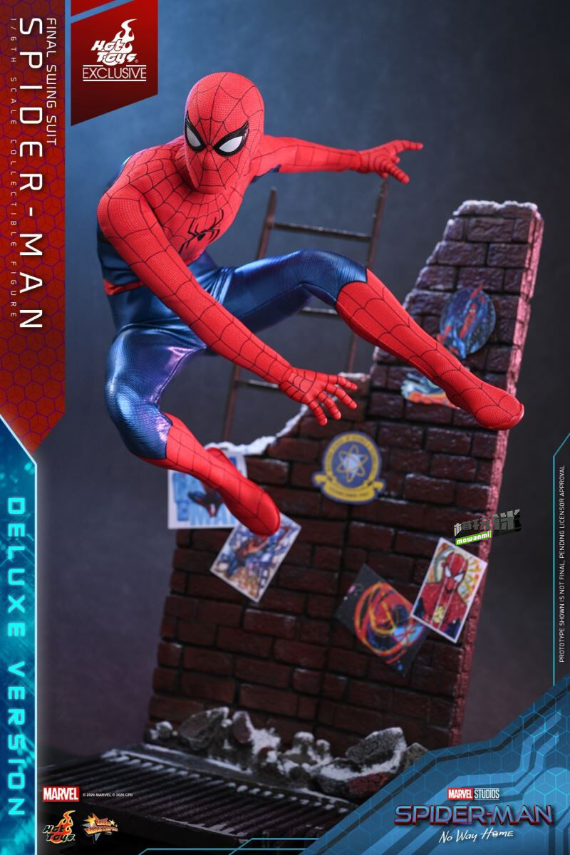 Hot Toys推出《蜘蛛侠：英雄无归》蜘蛛侠(终极摆荡战衣)1/6可动人偶-MOKIHUB
