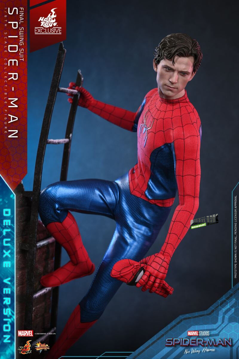 Hot Toys推出《蜘蛛侠：英雄无归》蜘蛛侠(终极摆荡战衣)1/6可动人偶-MOKIHUB