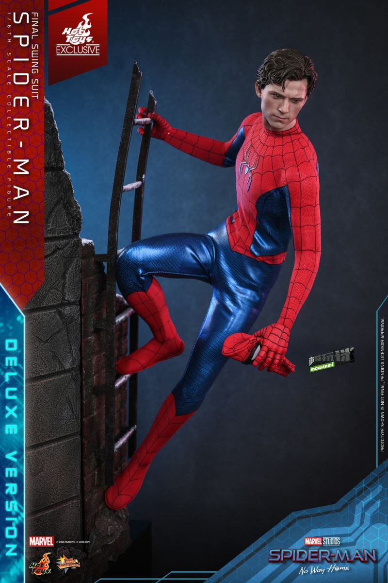 Hot Toys推出《蜘蛛侠：英雄无归》蜘蛛侠(终极摆荡战衣)1/6可动人偶-MOKIHUB