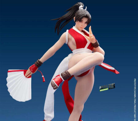 吞时工作室推出《拳皇97》不知火舞 1/12可动人偶