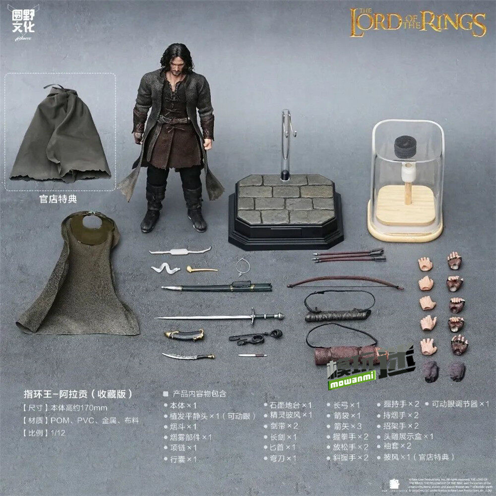 3.jpg 圆野文化推出《指环王2:双塔奇兵》阿拉贡 1/12可动人偶-MOKIHUB