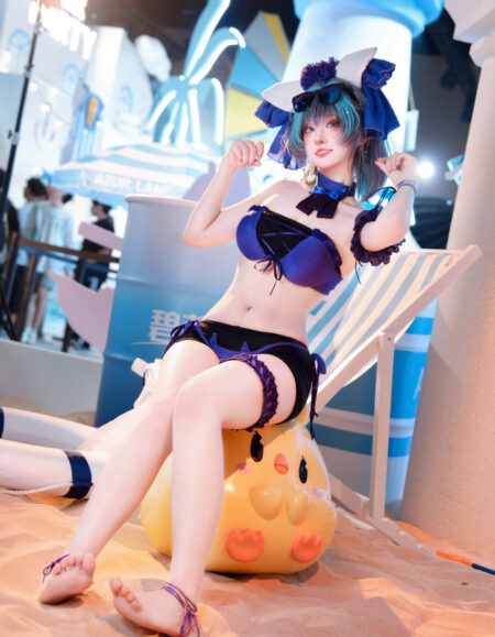 《碧蓝航线》柴郡cosplay ​​​