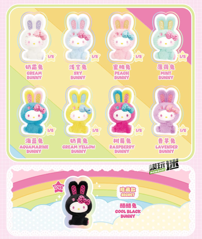 2.jpg TOPTOY推出“Hello Kitty彩虹兔系列”毛绒挂饰盲盒-MOKIHUB