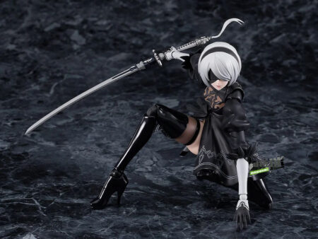 MaxFactory再版figma-643《尼尔：自动人形Ver.1.1a》2B 可动人偶