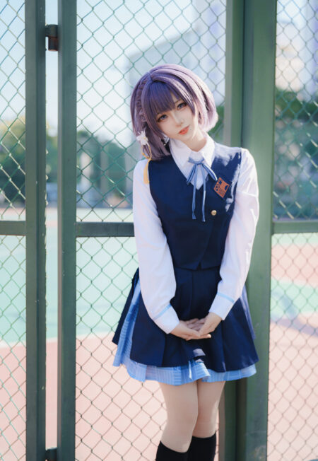 《学园偶像大师》秦谷美铃cosplay