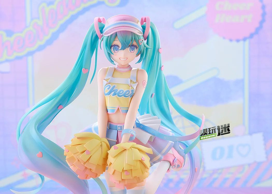1.jpg 良笑社推出虚拟歌姬“初音未来 啦啦队Ver.”1/7手办-MOKIHUB