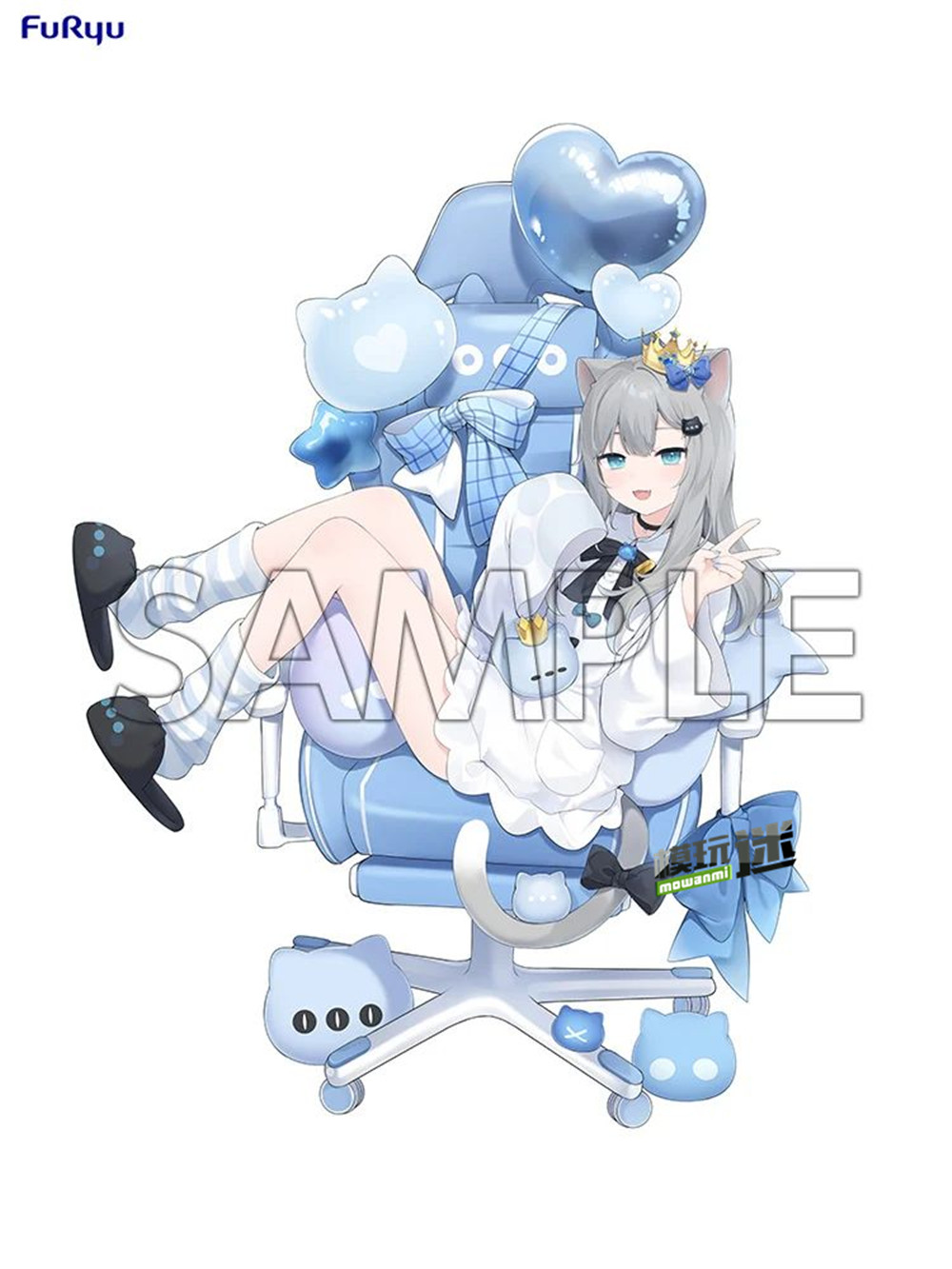 12.jpg F:NEX推出虚拟主播“甘城猫猫 生日Ver.”1/7手办-MOKIHUB