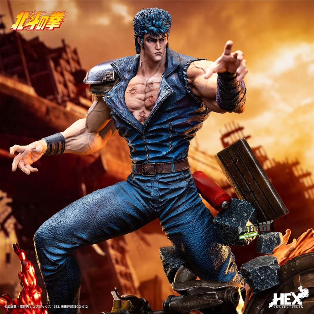 HEX Collectibles推出《北斗神拳》健次郎 1/6雕像-MOKIHUB