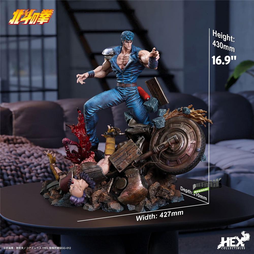 HEX Collectibles推出《北斗神拳》健次郎 1/6雕像-MOKIHUB