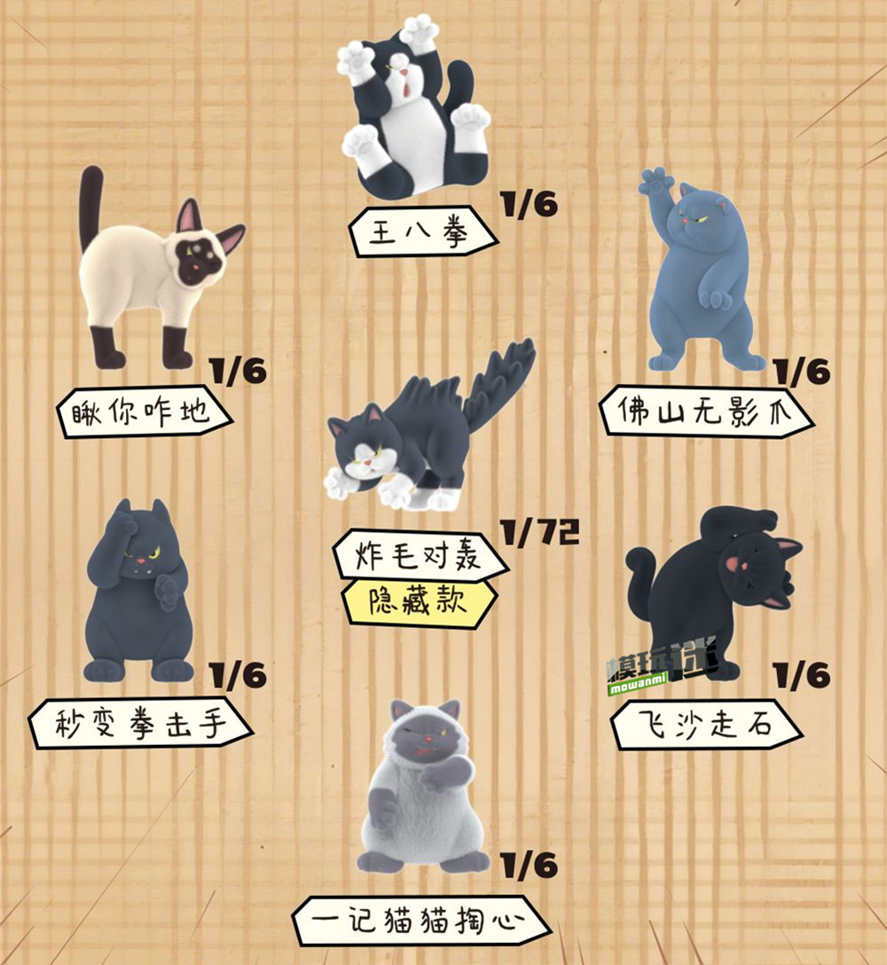 2.jpg 52Toys推出“猫猫干架行为大赏”盲盒-MOKIHUB