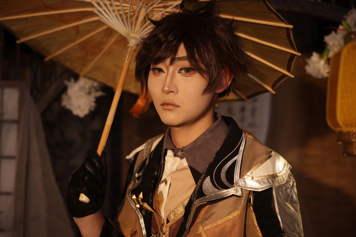 《原神》钟离cosplay正片-MOKIHUB
