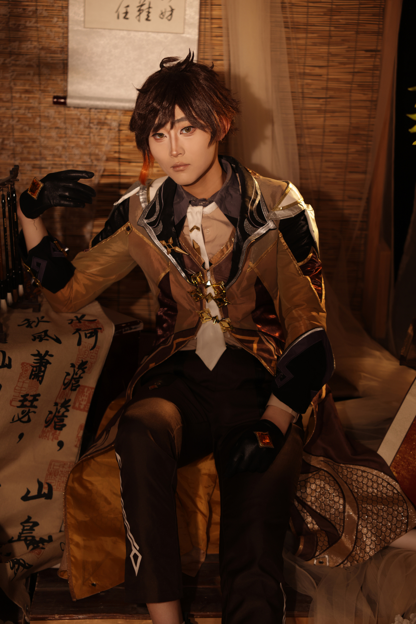 《原神》钟离cosplay正片-MOKIHUB