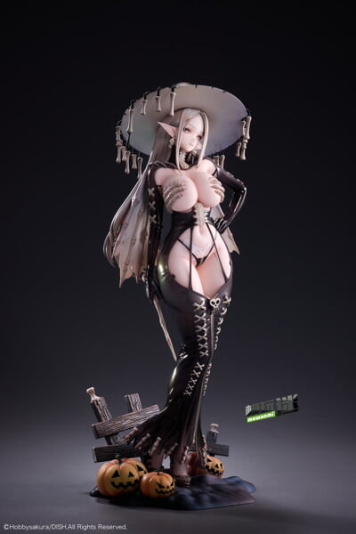Hobby·sakura推出DISH原画角色“骸骨魔女 丝凯提娅”1/7手办-MOKIHUB