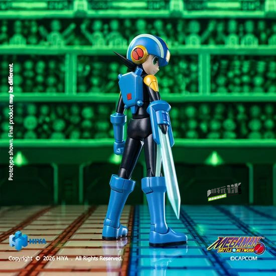 4.jpg 海雅玩具推出EXQUISITE BASIC《洛克人EXE》洛克人.EXE 可动人偶-MOKIHUB