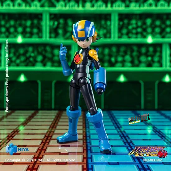 2.jpg 海雅玩具推出EXQUISITE BASIC《洛克人EXE》洛克人.EXE 可动人偶-MOKIHUB