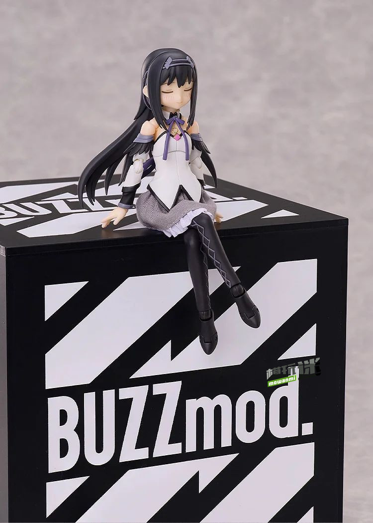 Claynel推出BUZZmod.《魔法少女小圆》晓美焰 可动人偶-MOKIHUB