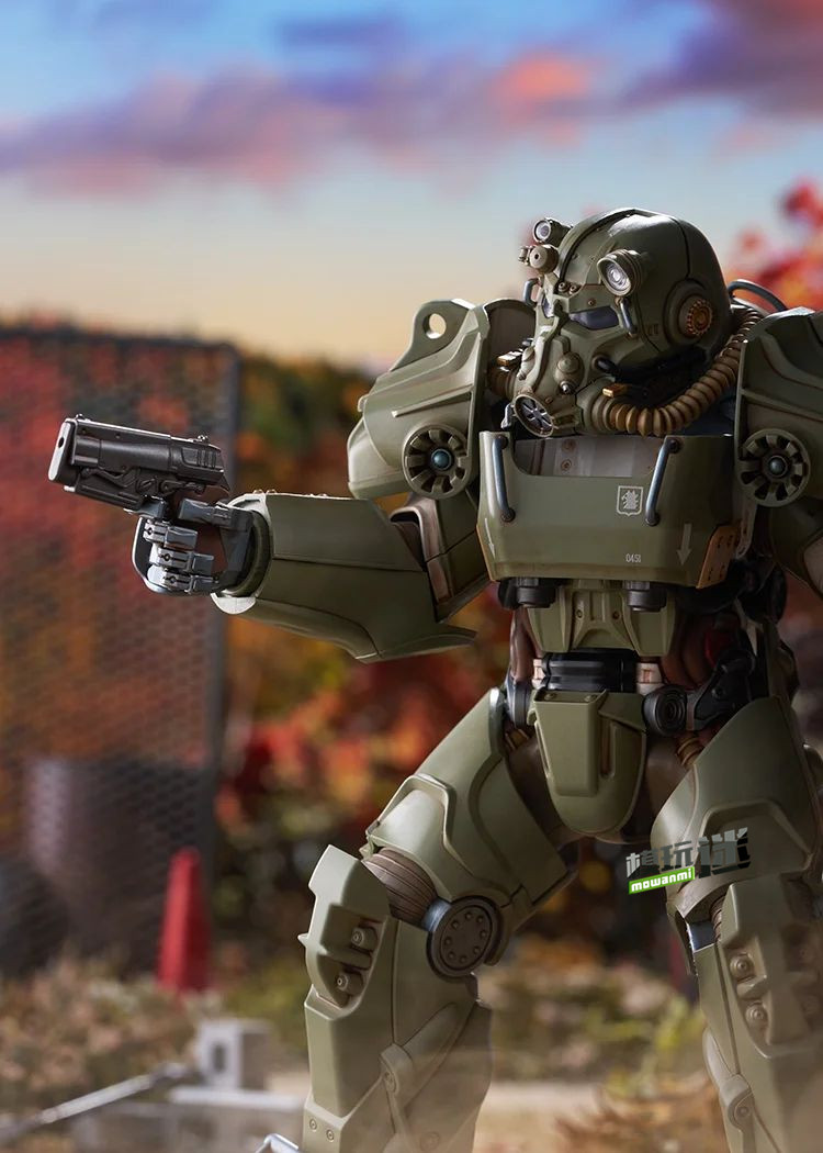 4.jpg 良笑社推出PLAMATEA《辐射》军用T-60(战前)动力甲 拼装模型-MOKIHUB