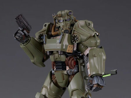 良笑社推出PLAMATEA《辐射》军用T-60(战前)动力甲 拼装模型