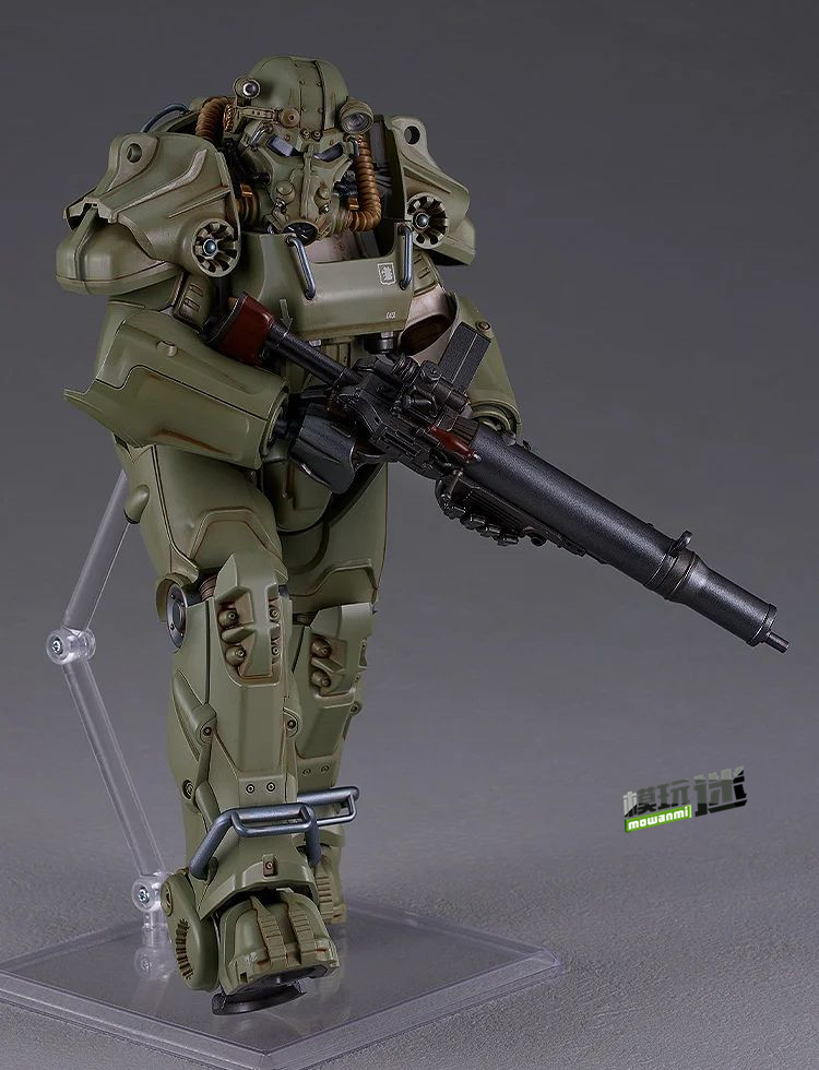 10.jpg 良笑社推出PLAMATEA《辐射》军用T-60(战前)动力甲 拼装模型-MOKIHUB