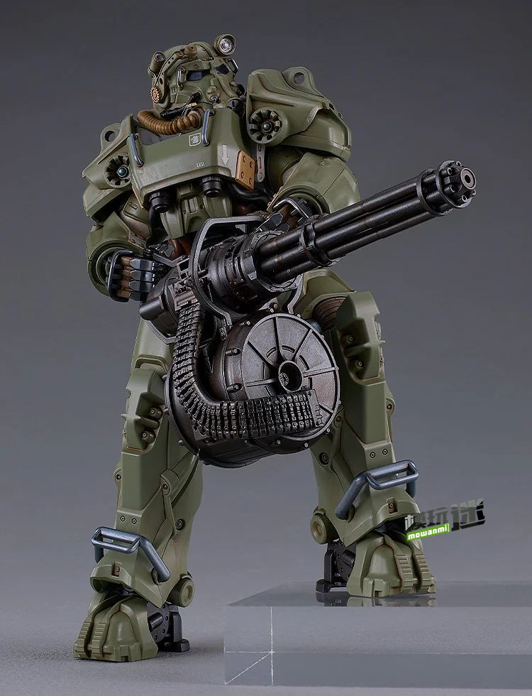 9.jpg 良笑社推出PLAMATEA《辐射》军用T-60(战前)动力甲 拼装模型-MOKIHUB