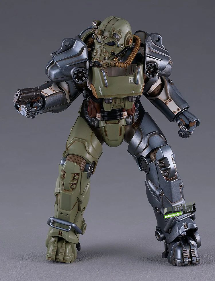 11.jpg 良笑社推出PLAMATEA《辐射》军用T-60(战前)动力甲 拼装模型-MOKIHUB