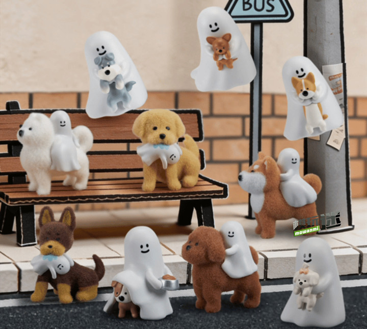 52Toys推出“小幽灵-好朋狗”盲盒-MOKIHUB